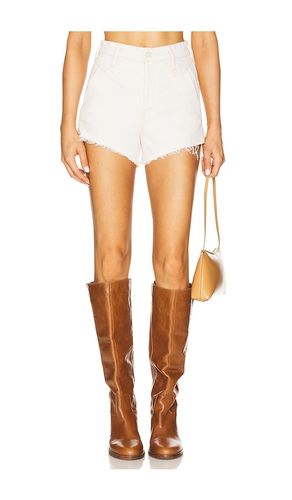 The Rocky Tomcat Kick Fray Short in Ivory. - size 24 (also in 25, 28, 29, 32, 33) - MOTHER - Modalova