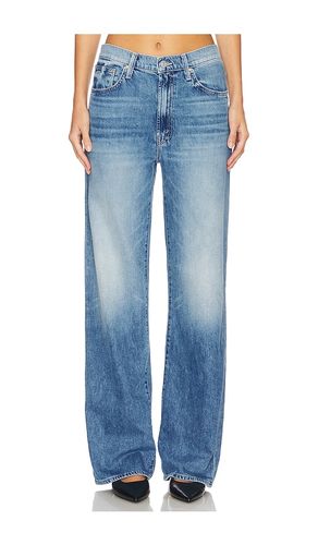 The Dodger Sneak Wide Leg in Denim-Medium. - size 25 (also in 29, 32, 33) - MOTHER - Modalova