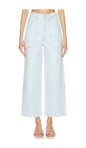 High Waisted Smoothie Carpenter Ankle in Denim-Light. - size 24 (also in 25, 26, 27, 30, 31, 32) - MOTHER - Modalova
