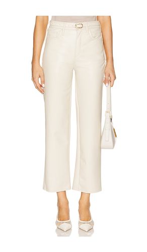 The Rambler Zip Ankle Jeans in Ivory. - size 26 (also in 28, 30, 32, 33, 34) - MOTHER - Modalova