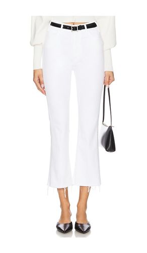 Petite Lil' Hustler Ankle Fray in Ivory. - size 25 (also in 28, 29, 30, 33, 34) - MOTHER - Modalova