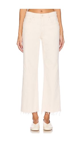 The Mid Rise Maven Ankle Fray Jeans in Cream. - size 33 (also in 34) - MOTHER - Modalova