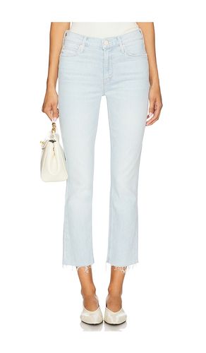 The Mid Rise Dazzler Crop Fray Jeans in Blue. - size 28 (also in 34) - MOTHER - Modalova