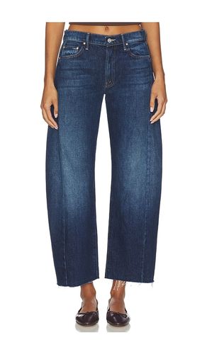The Mid Rise Full-Pipe Flood Fray Jeans in Blue. - size 23 (also in 24, 25, 26, 27, 28, 29, 30, 31, 32, 33, 34) - MOTHER - Modalova