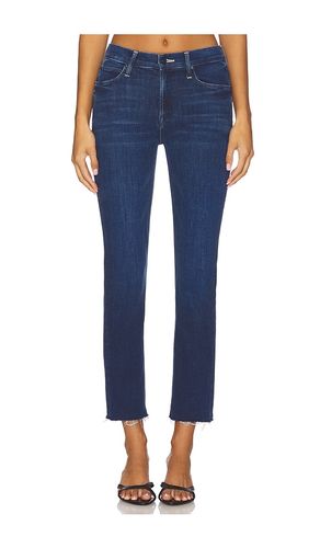 The Mid Rise Dazzler Ankle Fray Jeans in Blue. - size 23 (also in 24, 25, 26, 27, 28, 29, 30, 31, 32, 33, 34) - MOTHER - Modalova