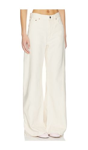 The Lemon Twist Sneak Jeans in Ivory. - size 25 (also in 34) - MOTHER - Modalova