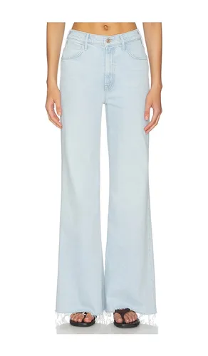 The Hustler Roller Skimp Fray Jeans in Blue. - size 23 (also in 31, 33, 34) - MOTHER - Modalova