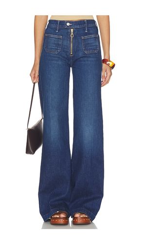 The Patch Pocket Hustler Roller Exposed Zip Heel Jeans in Blue. - size 24 (also in 26, 27, 28) - MOTHER - Modalova