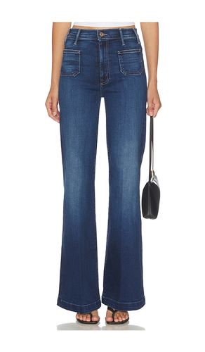 Lil Petite Hustler Roller Patch Pocket Sneak Jeans in Blue. - size 24P (also in 31P, 33P, 34P) - MOTHER - Modalova