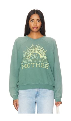 The Biggie Concert Sweatshirt in Green. - size S (also in XS) - MOTHER - Modalova