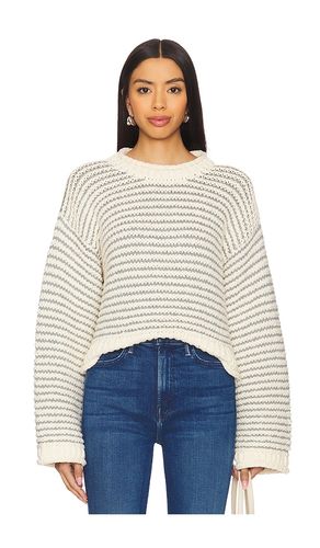 The Bell Sleeve Jumper Roll in Cream. - size L (also in XL) - MOTHER - Modalova