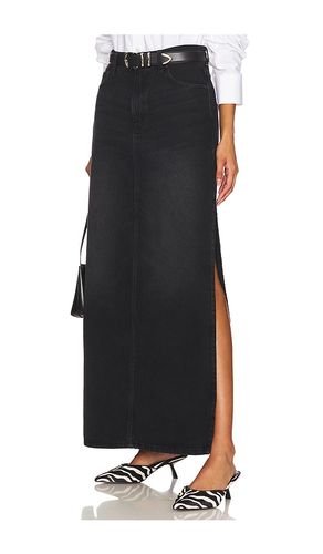 Falda maxi fun dip slice en color negro talla 24 en - Black. Talla 24 (también en 25, 26) - MOTHER - Modalova