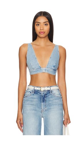 The tit for tat bralette en color denim claro talla L en - Denim-Light. Talla L (también en S, XL) - MOTHER - Modalova