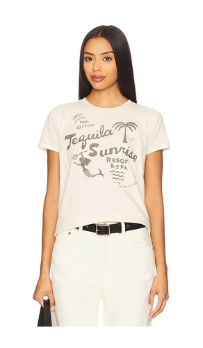 The Boxy Goodie Goodie Tee in Cream. - size L (also in M, S) - MOTHER - Modalova