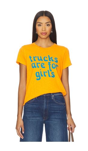 The Lil' Petite Sinful Tee in Orange. - size L (also in M, S, XL, XS) - MOTHER - Modalova