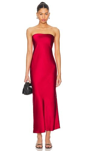 Maxivestido emma strapless en color talla L en - Red. Talla L (también en M, S, XL, XS, XXS) - MORE TO COME - Modalova