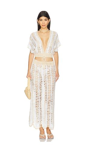 Mayla Skirt Set in White,Taupe. - size L (also in M, S, XS) - MORE TO COME - Modalova