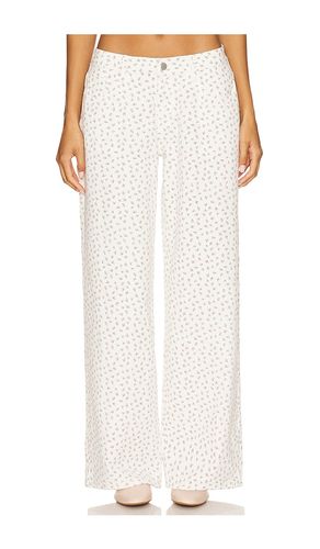 Brya Floral Jean in White. - size L (also in M, S, XL, XS, XXS) - MORE TO COME - Modalova
