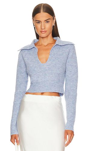 Carly Deep V Sweater in Baby Blue. - size L (also in XS) - MORE TO COME - Modalova