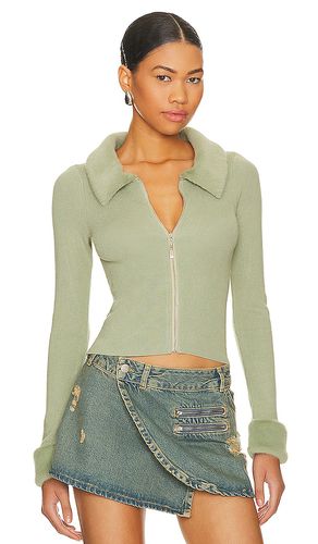 Natalie Knit Zip Cardigan in . - size L (also in M, S, XS) - MORE TO COME - Modalova