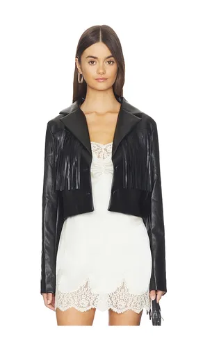 Viola Faux Leather Jacket in . Size S. Also in XXS - MORE TO COME - Modalova