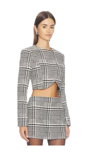 Davina Cropped Jacket in & White. - size M (also in S, XS, XXS) - MORE TO COME - Modalova