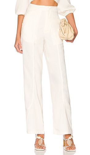 Danna Wide Leg Pant in Ivory. - size L (also in XL) - MORE TO COME - Modalova