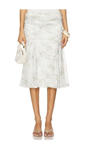 Avery Midi Skirt in White. - size L (also in M, S, XL, XS) - MORE TO COME - Modalova