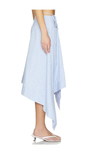 Dylan Asymmetrical Wrap Skirt in Blue. - size L (also in M, S, XS, XXS) - MORE TO COME - Modalova