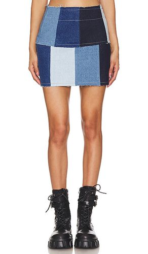 Madi Mini Skirt in Blue. - size S (also in XS, XXS) - MORE TO COME - Modalova