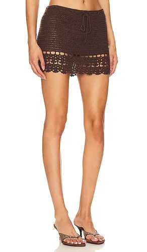 Elliana Crochet Mini Skirt in . Size M. Also in L, S - MORE TO COME - Modalova