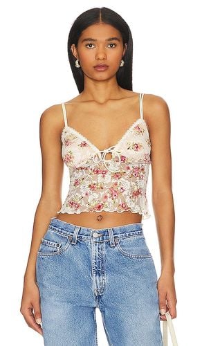 Fia Lace Cami Top in Cream. - size L (also in M, S, XL, XS) - MORE TO COME - Modalova