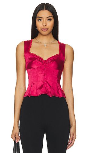 Mina bustier top en color talla XS en - Red. Talla XS (también en XXS) - MORE TO COME - Modalova