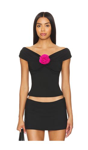 Mara off shoulder top en color talla L en - Black. Talla L (también en S, XS) - MORE TO COME - Modalova