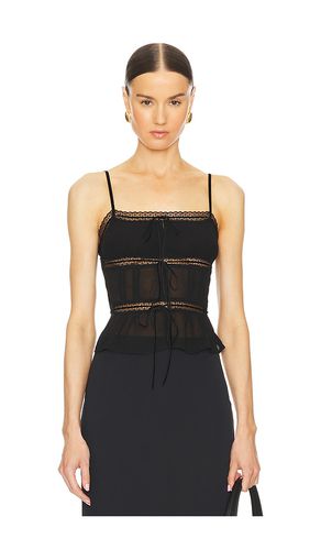 Millie cami top en color talla S en - Black. Talla S (también en M, XL) - MORE TO COME - Modalova