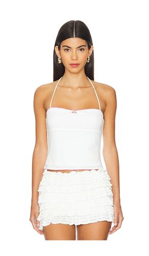 Hollie top en color talla L en - White. Talla L (también en M, S, XL, XS) - MORE TO COME - Modalova