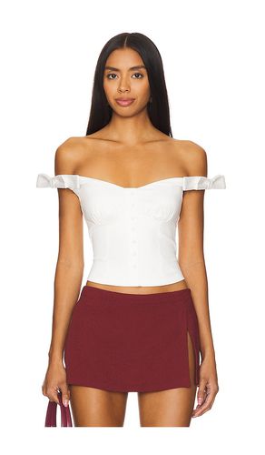 Ezra off shoulder top en color talla L en - White. Talla L (también en M, S, XL, XS) - MORE TO COME - Modalova