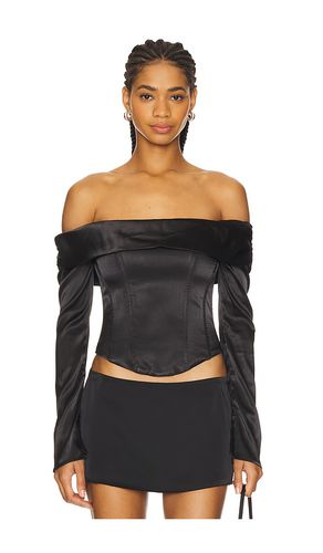 Emily off shoulder top en color talla L en - Black. Talla L (también en M, S, XL, XS, XXS) - MORE TO COME - Modalova