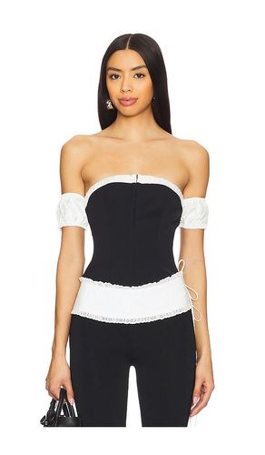 Caitlyn off shoulder top en color talla L en - Black. Talla L (también en M, S, XL, XS, XXS) - MORE TO COME - Modalova