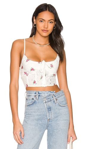 Marie Embroidered Cami Top in White. - size L (also in M, S, XL, XS, XXS) - MORE TO COME - Modalova