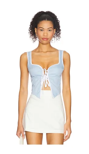 Amelie Tie Front Top in . Size M. Also in S, XL - MORE TO COME - Modalova