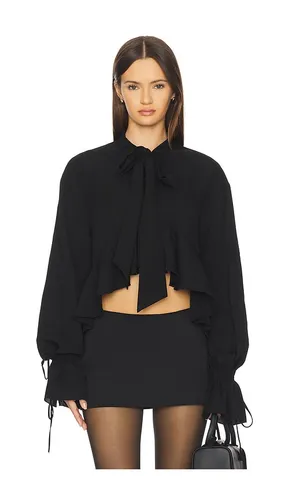 Hope Tie Front Blouse in . Size L. Also in M, S, XL, XS, XXS - MORE TO COME - Modalova