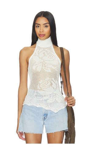 Stacie Crochet Halter Top in . Size M. Also in S, XS - MORE TO COME - Modalova