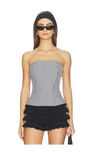Tina Corset Top in Black,White. - size S (also in XS) - MORE TO COME - Modalova