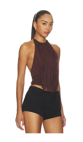 Leigh Fringe Halter Top in . Size L. Also in M, S - MORE TO COME - Modalova