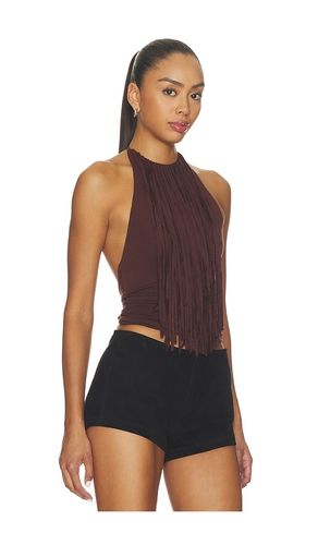 Leigh Fringe Halter Top in . Size L. Also in M, XL - MORE TO COME - Modalova