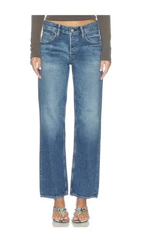 Wheeling Straight Low Jeans in . - size 24 (also in 27, 28, 30) - Moussy Vintage - Modalova