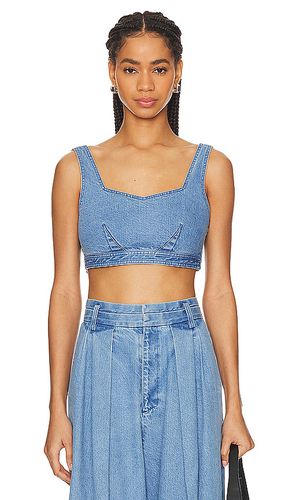 Denim Bustier in Blue. - size L (also in M) - Moussy Vintage - Modalova