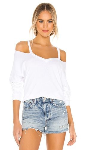 Swanson v-neck top en color talla L en - White. Talla L (también en S, XS) - Michael Lauren - Modalova