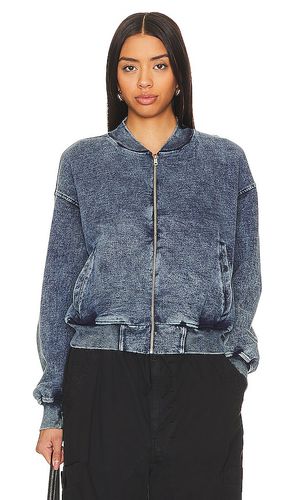 Riston Acid Wash Bomber in . Size XL/1X - Michael Lauren - Modalova